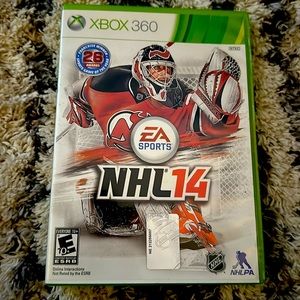 NHL 14 Xbox 360 game